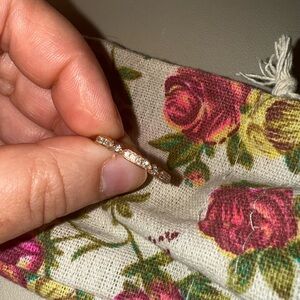 FLASH SALE!!! Elegant Gold Ring with Sparkling Stones